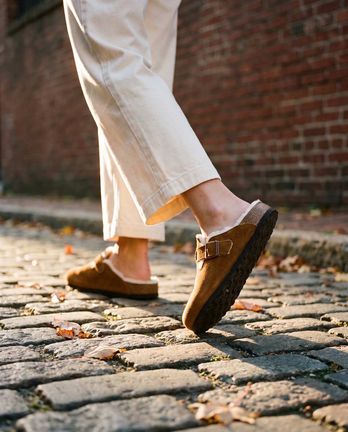 Clogs mit Fell
