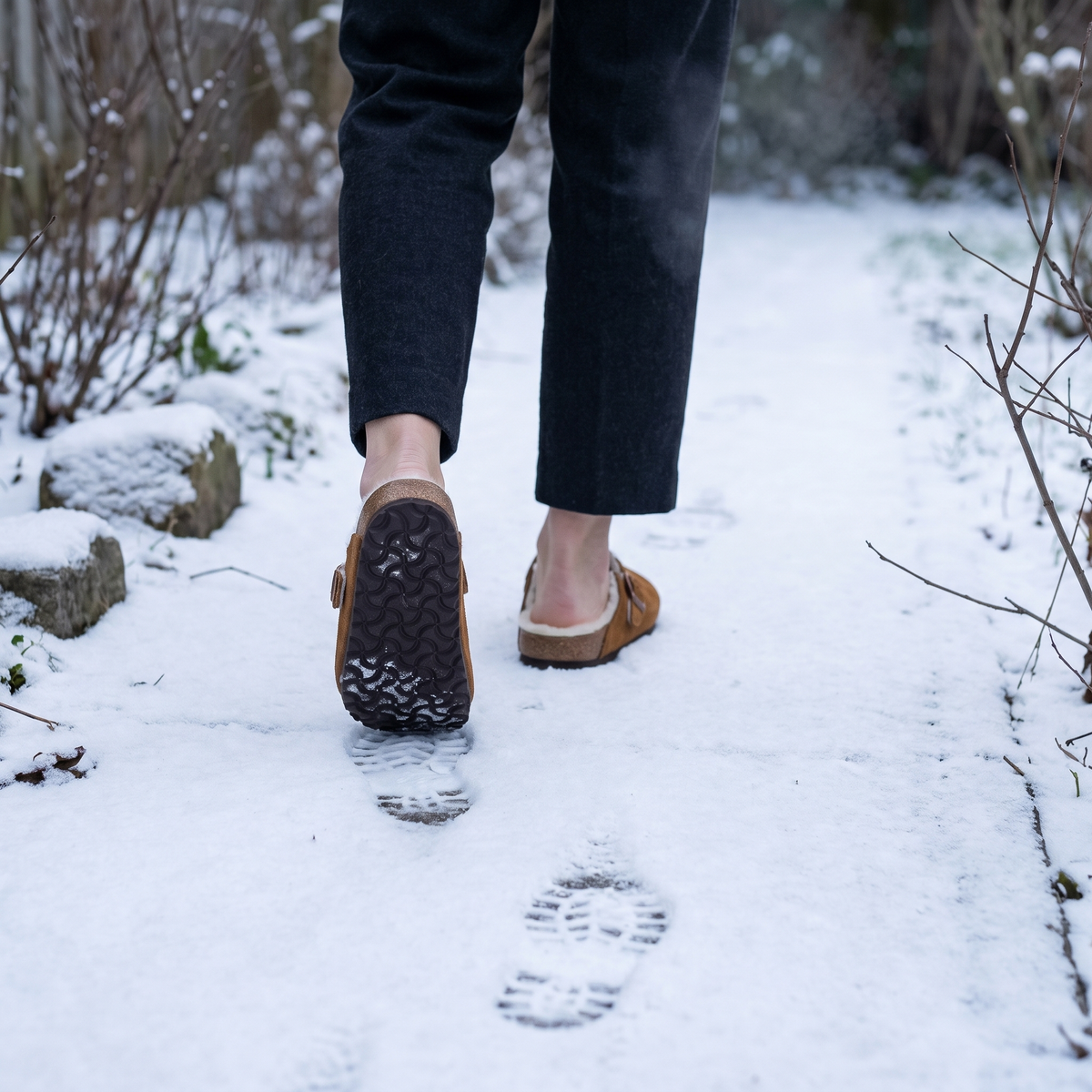Clogs mit Fell